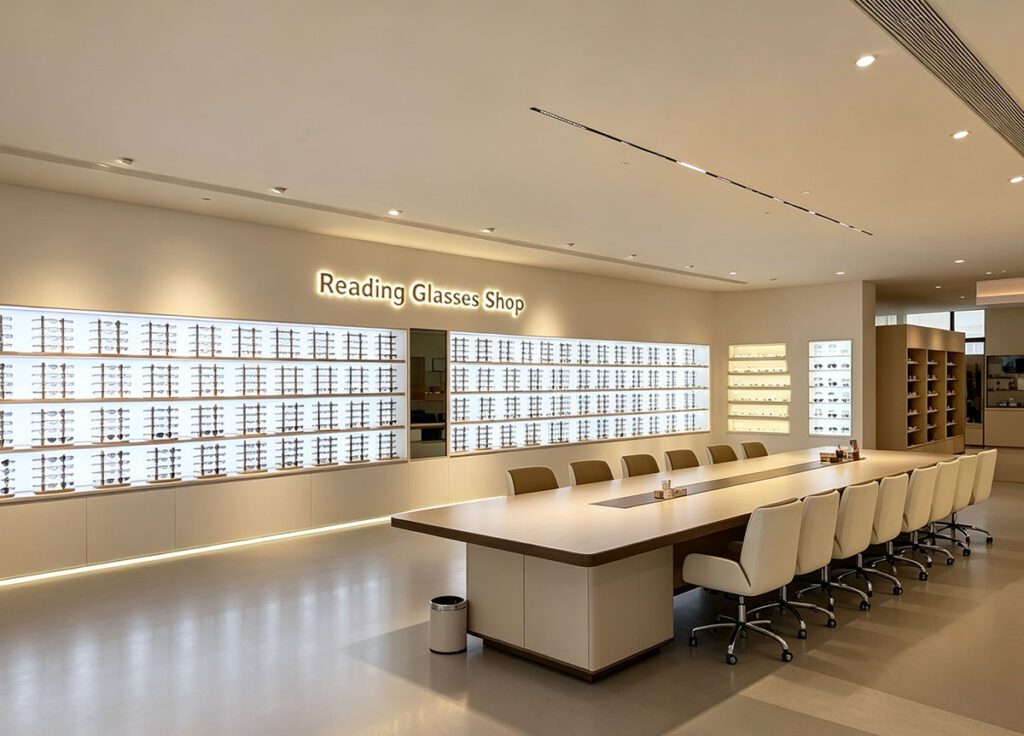 Dongtian Glasses eyewear showroom