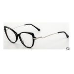 J110801-Retro Cat-eye Acetate Metal Optical Frames - Acetate Optical Frames - Wenzhou Dongtian Glasses Manufacturing Co., ...