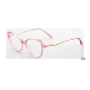 J110801-Retro Cat-eye Acetate Metal Optical Frames - Acetate Optical Frames - Wenzhou Dongtian Glasses Manufacturing Co., ...