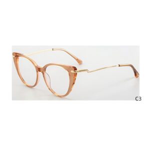 J110802-Retro Cat-eye Acetate Metal Optical Frames - Acetate Optical Frames - Wenzhou Dongtian Glasses Manufacturing Co., ...