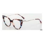 J110802-Retro Cat-eye Acetate Metal Optical Frames - Acetate Optical Frames - Wenzhou Dongtian Glasses Manufacturing Co., ...