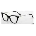 J110803-Retro Cat-eye Acetate Metal Optical Frames - Acetate Optical Frames - Wenzhou Dongtian Glasses Manufacturing Co., ...