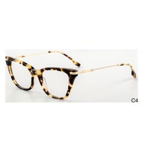 J110803-Retro Cat-eye Acetate Metal Optical Frames - Acetate Optical Frames - Wenzhou Dongtian Glasses Manufacturing Co., ...
