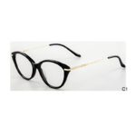 J110805-Retro Cat-eye Acetate Metal Optical Frames - Acet...