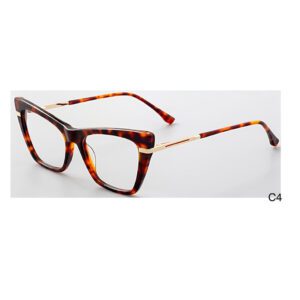 J110808-Retro Cat-eye Acetate Metal Optical Frames - Acetate Optical Frames - Wenzhou Dongtian Glasses Manufacturing Co., ...