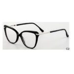 J110809-Retro Cat-eye Acetate Metal Optical Frames - Acetate Optical Frames - Wenzhou Dongtian Glasses Manufacturing Co., ...