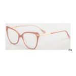 J110809-Retro Cat-eye Acetate Metal Optical Frames - Acetate Optical Frames - Wenzhou Dongtian Glasses Manufacturing Co., ...