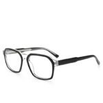 J85219-Retro Geometric Square Acetate Optical Frames - Acetate Optical Frames - Wenzhou Dongtian Glasses Manufacturing Co....