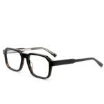 J85219-Retro Geometric Square Acetate Optical Frames - Acetate Optical Frames - Wenzhou Dongtian Glasses Manufacturing Co....