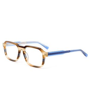 J85219-Retro Geometric Square Acetate Optical Frames - Acetate Optical Frames - Wenzhou Dongtian Glasses Manufacturing Co....
