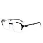 J85226-Retro Geometric Square Acetate Optical Frames - Acetate Optical Frames - Wenzhou Dongtian Glasses Manufacturing Co....