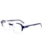 J85226-Retro Geometric Square Acetate Optical Frames - Acetate Optical Frames - Wenzhou Dongtian Glasses Manufacturing Co....