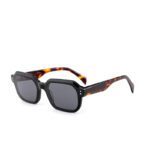 SONIC-J-Retro Geometric Square Acetate Sunglasses - Acetate Sunglasses - Wenzhou Dongtian Glasses Manufacturing Co., Ltd.