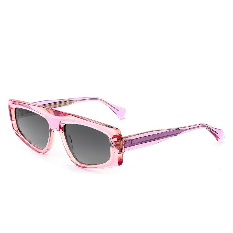 J853T04-Retro Rectangle Acetate Sunglasses - Acetate Sunglasses - Wenzhou Dongtian Glasses Manufacturing Co., Ltd.