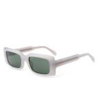 J853T09-Retro Rectangle Acetate Sunglasses - Acetate Sunglasses - Wenzhou Dongtian Glasses Manufacturing Co., Ltd.