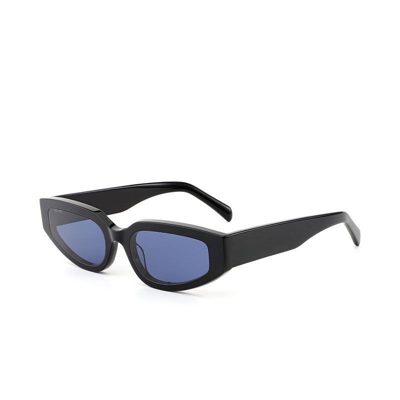 SONIC-A-Retro Rectangle Cat-eye Acetate Sunglasses - Sung...