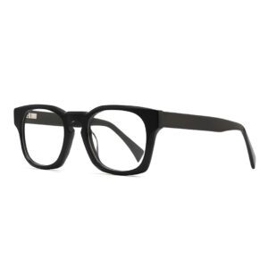 94369-Retro Square Acetate Optical Frames - Acetate Optic...