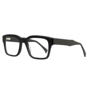 94371-Retro Square Acetate Optical Frames - Acetate Optic...