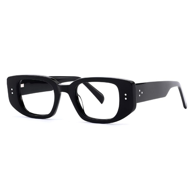J6111-Retro Square Acetate Optical Frames - Optical Frame...