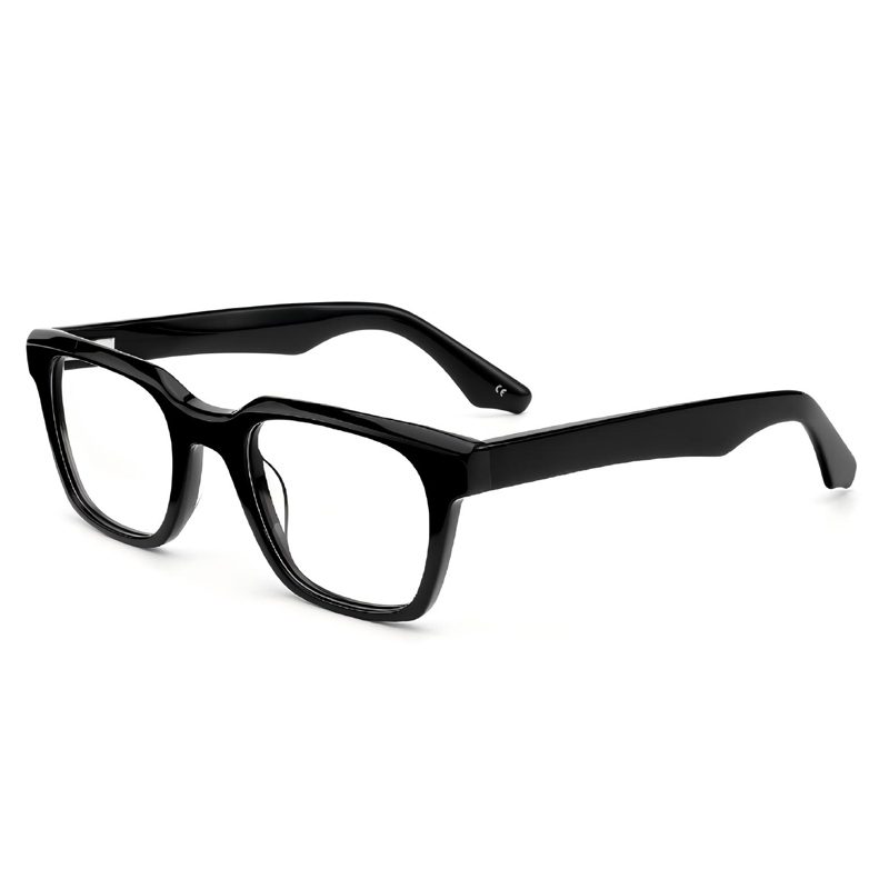 J85213-Retro Square Acetate Optical Frames - Optical Fram...
