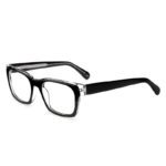 J85214-Retro Square Acetate Optical Frames - Acetate Opti...