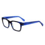 J85214-Retro Square Acetate Optical Frames - Acetate Opti...
