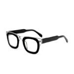 J85224-Retro Square Acetate Optical Frames - Acetate Opti...