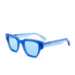J853CX04-Retro Square Acetate Sunglasses - Sunglasses - W...