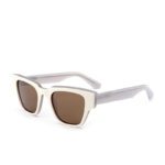 J853CX04-Retro Square Acetate Sunglasses - Sunglasses - W...