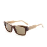 J853CX06-Retro Square Acetate Sunglasses - Sunglasses - W...