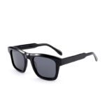 J853CX10-Retro Square Acetate Sunglasses - Sunglasses - W...