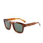 J853CX10-Retro Square Acetate Sunglasses - Sunglasses - W...