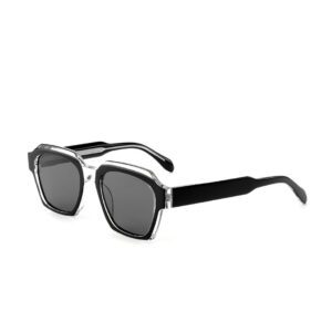 J853T05-Retro Square Acetate Sunglasses - Acetate Sunglasses - Wenzhou Dongtian Glasses Manufacturing Co., Ltd.