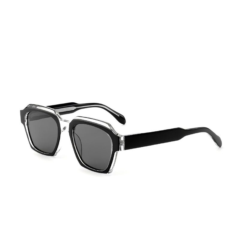 J853T05-Retro Square Acetate Sunglasses - Acetate Sunglasses - Wenzhou Dongtian Glasses Manufacturing Co., Ltd.