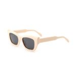 J853T12-Retro Cat-eye Acetate Sunglasses - Sunglasses - W...