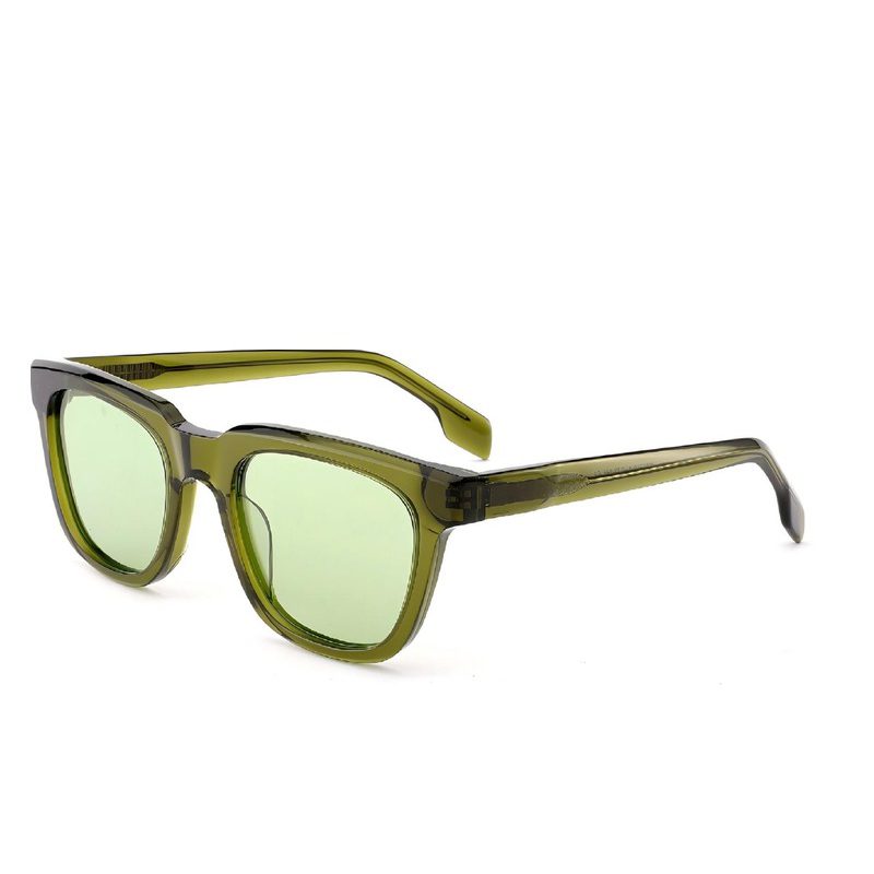 J853T16-Retro Square Acetate Sunglasses - Acetate Sunglasses - Wenzhou Dongtian Glasses Manufacturing Co., Ltd.