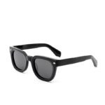 J853T22-Retro Square Acetate Sunglasses - Sunglasses - We...
