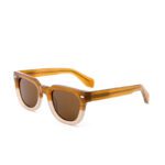 J853T22-Retro Square Acetate Sunglasses - Sunglasses - We...