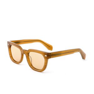 J853T22-Retro Square Acetate Sunglasses - Acetate Sunglas...