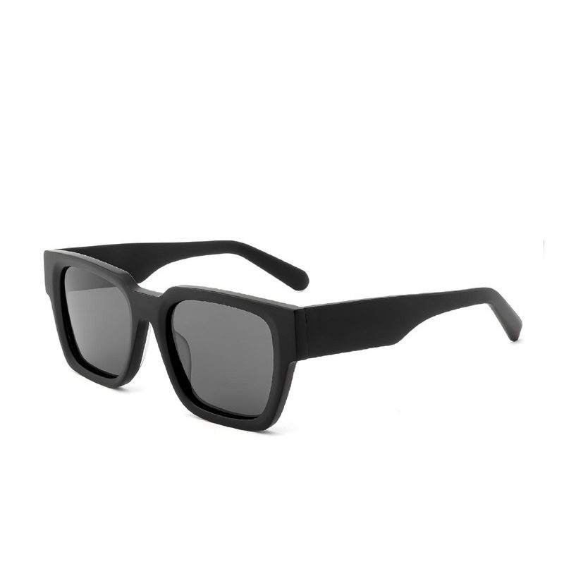J853T27-Retro Square Acetate Sunglasses - Acetate Sunglasses - Wenzhou Dongtian Glasses Manufacturing Co., Ltd.