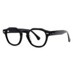J6114-Vintage Geometric Round Acetate Optical Frames - Acetate Optical Frames - Wenzhou Dongtian Glasses Manufacturing Co....