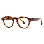 J6114-Vintage Geometric Round Acetate Optical Frames - Acetate Optical Frames - Wenzhou Dongtian Glasses Manufacturing Co....