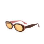 SONIC-D-Vintage Oval Acetate Sunglasses - Sunglasses - We...