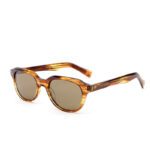 TRAVIS-Vintage Oval Acetate Sunglasses - Sunglasses - Wenzhou Dongtian Glasses Manufacturing Co., Ltd.