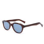 TRAVIS-Vintage Oval Acetate Sunglasses - Sunglasses - Wenzhou Dongtian Glasses Manufacturing Co., Ltd.