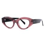 J6116-Vintage Oval Cat-eye Acetate Optical Frames - Acetate Optical Frames - Wenzhou Dongtian Glasses Manufacturing Co., Ltd.