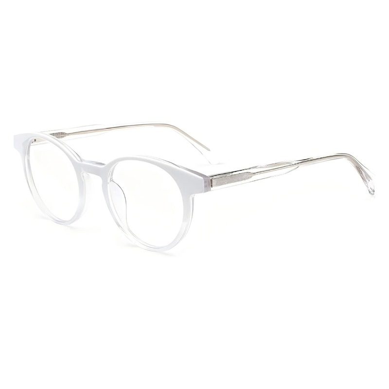 J85216-Vintage Round Acetate Optical Frames - Optical Fra...