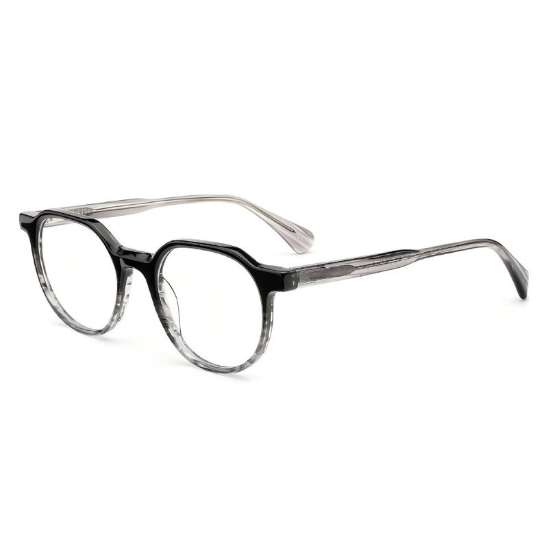 J85217-Vintage Round Acetate Optical Frames - Optical Fra...