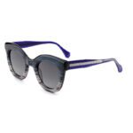 J853T02-Vintage Round Acetate Sunglasses - Acetate Sungla...