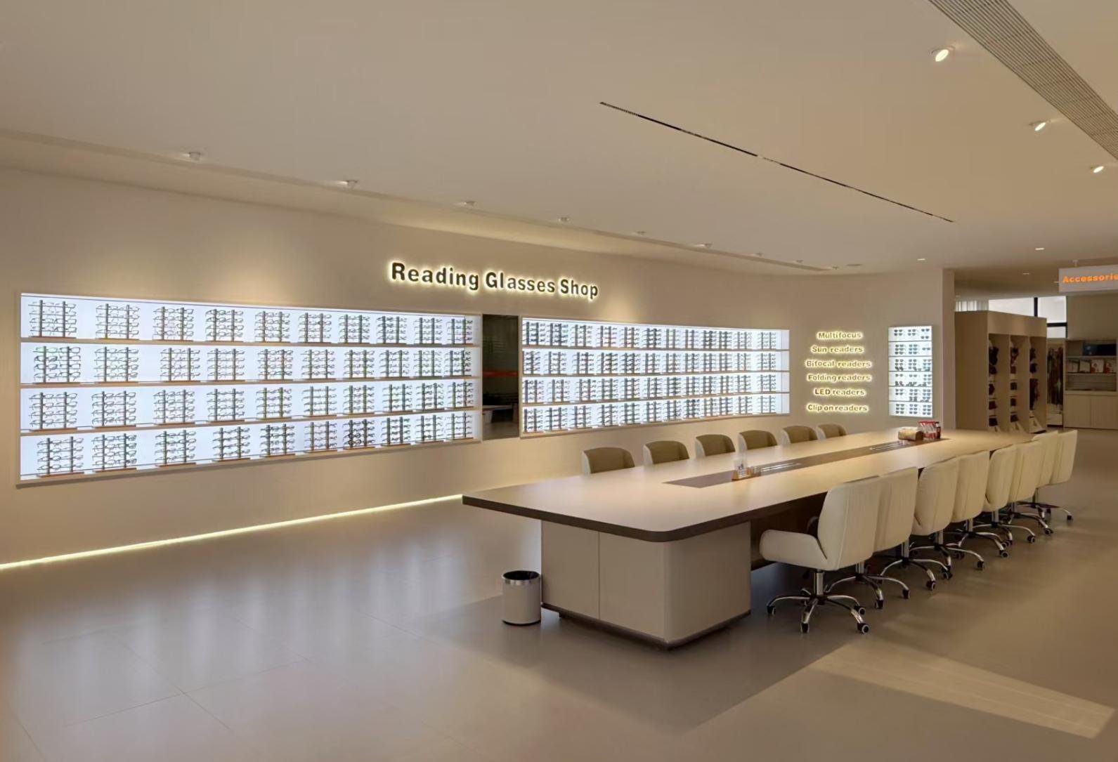 A manufacturer's showroom — dual-base capability means little without the product depth behind it
